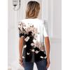 image:imageZeagoo Women Blouses Puff Short Sleeve Tops V Neck Dressy Casual Spring Shirts Boho Floral Cute Clothes 2026Bf347pattern