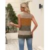 image:imageZeagoo Womens Summer Tank Tops 2026 Pleated V Neck Floral Loose Fit Casual Flowy Boho Tunic Sleeveless ShirtsJh398