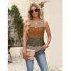 image:imageZeagoo Womens Summer Tank Tops 2026 Pleated V Neck Floral Loose Fit Casual Flowy Boho Tunic Sleeveless ShirtsJh398
