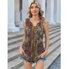 image:imageZeagoo Womens Tank Tops 2026 Sleeveless V Neck Loose Fit Casual Flowy Boho Beach Summer ShirtsPrint Mz721