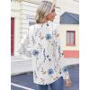 image:imageZeagoo Womens Tops Long Sleeve Shirts Boho Tops for Women 2026 Fall Blouses Ladies Sweatshirts Spring Fashion ClothingA01white Print
