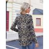 image:imageZeagoo Womens Tops Long Sleeve Shirts Boho Tops for Women 2026 Fall Blouses Ladies Sweatshirts Spring Fashion ClothingBlue Ethnic Style