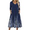 Navy Floral