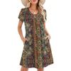 Boho Brown Print