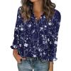 Navy Floral