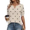A- Polka Dot-khaki