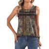Brown Boho Print