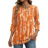 Printed Orange 466