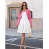 image:imageZeagoo Cropped Cardigan Sweaters for Women Long Sleeve Knit Open Front Bolero Shrug for DressesHot Pink