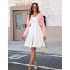image:imageZeagoo Cropped Cardigan Sweaters for Women Long Sleeve Knit Open Front Bolero Shrug for DressesLight Pink