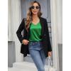 image:imageZeagoo Women 2026 Silk Satin Tank Top Casual V Neck Camisole Blouses Loose Sleeveless Cami Basic Tank ShirtGreen
