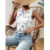 image:imageZeagoo Womens High Neck Tank Top 2026 Summer Casual Ribbed Knit Slim Fitted Basic Textured Sleeveless ShirtsBf112