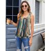 image:imageZeagoo Womens Tank Tops Summer Sleeveless Loose Fit Square Neck Pleated Shirts Banded Basic Casual Trendy ClothesPattern Cx289