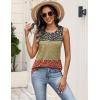 image:imageZeagoo Womens Tank Tops Summer Sleeveless Tops Loose Button Henley Shirts Crew Neck Dress Casual 2026 ClothesA Xh553