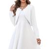 image:imageZeagoo Cropped Cardigan Sweaters for Women Long Sleeve Knit Open Front Bolero Shrug for DressesAwhite