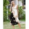 image:imageZeagoo Women Beach Summer Midi Dress 2026 Sleeveless Casual Beachy Sundress Button Down Loose Tank Dresses with PocketsRose