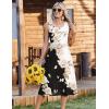 image:imageZeagoo Women Beach Summer Midi Dress 2026 Sleeveless Casual Beachy Sundress Button Down Loose Tank Dresses with PocketsRose