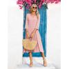 image:imageZeagoo Women Casual Dress 34 Sleeve Casual Loose Midi DressJh1