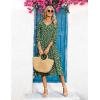 image:imageZeagoo Women Casual Dress 34 Sleeve Casual Loose Midi DressXh527