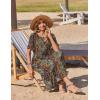 image:imageZeagoo Womens Summer Dresses 2026 Casual Midi Dress Flowy Sundress Ruffle Short Sleeve Tiered Dresses A Line Boho DressHot Chic Printed