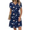 Navy Blue Floral