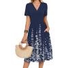 Navy Blue Floral