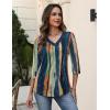 image:imageZeagoo 34 Length Sleeve Womens Tops V Neck Shirt Dressy Casual Blouse Basic Tshirts 2026 Fashion Clothing S2XLCx289