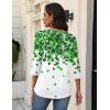 image:imageZeagoo 34 Length Sleeve Womens Tops V Neck Shirt Dressy Casual Blouse Basic Tshirts 2026 Fashion Clothing S2XLSp77