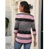 image:imageZeagoo 34 Length Sleeve Womens Tops V Neck Shirt Dressy Casual Blouse Basic Tshirts 2026 Fashion Clothing S2XLTz245
