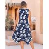 image:imageZeagoo Womens Casual Dress for Summer Tank Dress Loose Flowy Beach Dress with Pockets Hankerchief Flare Midi Sundress 2026Navy Sf157