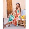 image:imageZeagoo Womens Casual Dress for Summer Tank Dress Loose Flowy Beach Dress with Pockets Hankerchief Flare Midi Sundress 2026Tie Dye