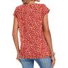 image:imageZeagoo Womens Tops Summer Casual Cap Sleeve Tshirts Shirts Business Dressy Spring Fashion Outfits Trendy ClothesRed Dots