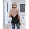 image:imageZeagoo Womens Short Sleeve Sweater 2026 Summer V Neck Lightweight Sweater Tops Dressy Ribbed Knit Outfits with ButtonsKhakiblack