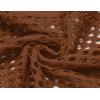 image:imageZeagoo Womens 2026 Summer Crochet Lightweight Cardigan Short Sleeve Boho Kimono Oversized Open Front Sweater TopsCaramel