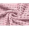 image:imageZeagoo Womens 2026 Summer Crochet Lightweight Cardigan Short Sleeve Boho Kimono Oversized Open Front Sweater TopsLight Pink