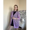 image:imageZeagoo Womens 2026 Summer Crochet Lightweight Cardigan Short Sleeve Boho Kimono Oversized Open Front Sweater TopsLilac