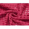 image:imageZeagoo Womens 2026 Summer Crochet Lightweight Cardigan Short Sleeve Boho Kimono Oversized Open Front Sweater TopsRose Red