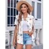 image:imageZeagoo Womens Button Down Shirt Bust Pocket Short Sleeve Blouses Business Casual Work Tops Summer OutfitsDh6