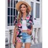 image:imageZeagoo Womens Button Down Shirt Bust Pocket Short Sleeve Blouses Business Casual Work Tops Summer OutfitsHf60