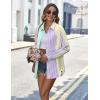 image:imageZeagoo Womens Button Down Shirts Long Sleeve Cotton Gauze Tops Casual Collared Blouses Loose FitStripes