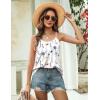 image:imageZeagoo Womens Camisole Tank Tops Summer Adjustable Spaghetti Strap Loose Flowy Sleeveless Shirts Beach Vacation ClothesBf290