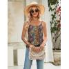 image:imageZeagoo Womens Camisole Tank Tops Summer Adjustable Spaghetti Strap Loose Flowy Sleeveless Shirts Beach Vacation ClothesMz721