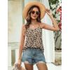 image:imageZeagoo Womens Camisole Tank Tops Summer Adjustable Spaghetti Strap Loose Flowy Sleeveless Shirts Beach Vacation ClothesSf154