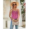 image:imageZeagoo Womens Camisole Tank Tops Summer Adjustable Spaghetti Strap Loose Flowy Sleeveless Shirts Beach Vacation ClothesXh370