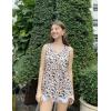 image:imageZeagoo Womens Peplum Tank Tops 2026 Summer V Neck Flowy Casual Babydoll Sleeveless Tops S3XLSf154