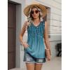 image:imageZeagoo Womens Peplum Tank Tops 2026 Summer V Neck Flowy Casual Babydoll Sleeveless Tops S3XLXh363