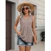 image:imageZeagoo Womens Peplum Tank Tops 2026 Summer V Neck Flowy Casual Babydoll Sleeveless Tops S3XLXh498