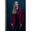 image:imageZeagoo Womens Plus Size Flannel Shirts Plaid Shirts Long Sleeves Casual Button Down Collared Shacket TopsCred