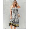 image:imageZeagoo Womens Summer Midi Dresses 2026 Casual Sleeveless Tank Sundresses A Line Crewneck Beach Vacation Dress with PocketsBohemianpa26