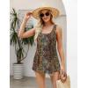 image:imageZeagoo Womens Summer Tank Tops 2026 Pleated Square Neck Loose Fit Casual Flowy Tunic Sleeveless ShirtsMz721